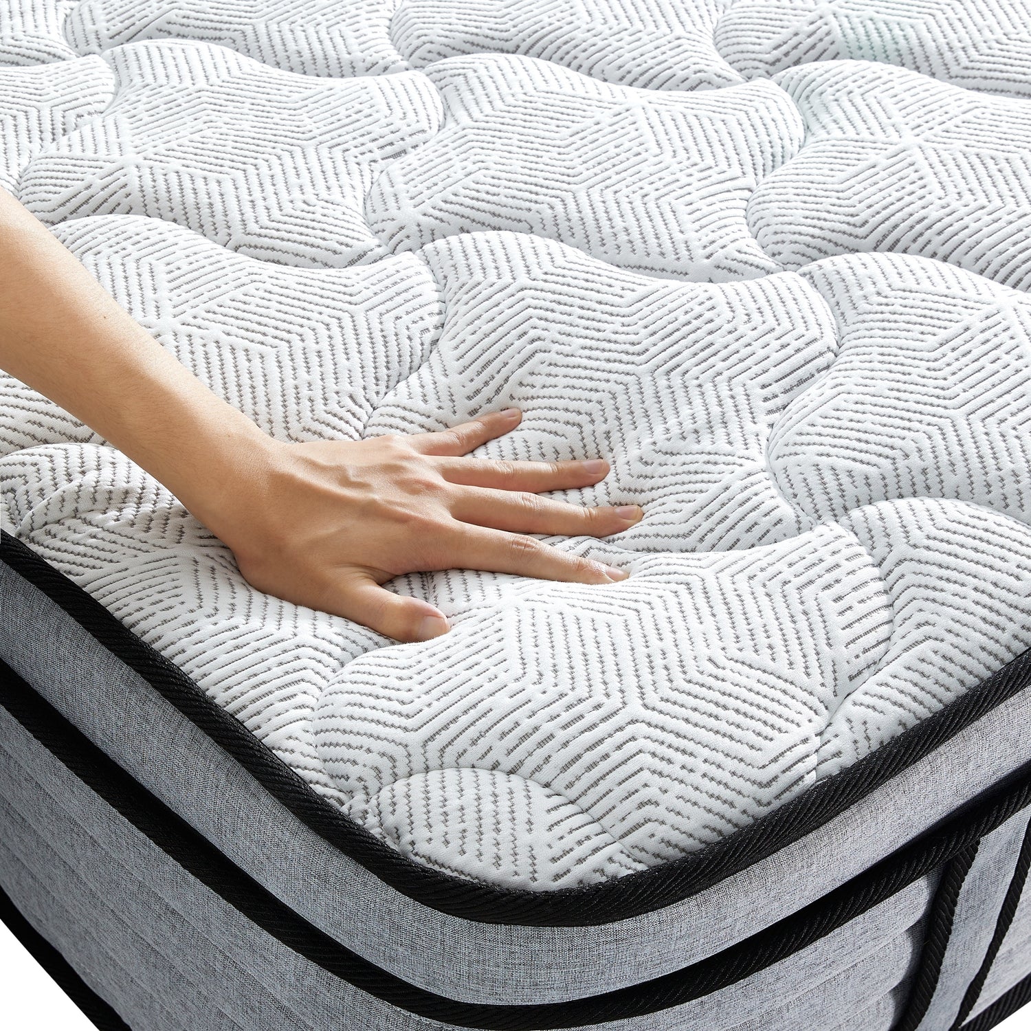 Cosidream Snowflake Hybrid Mattress with Gel Memory Foam